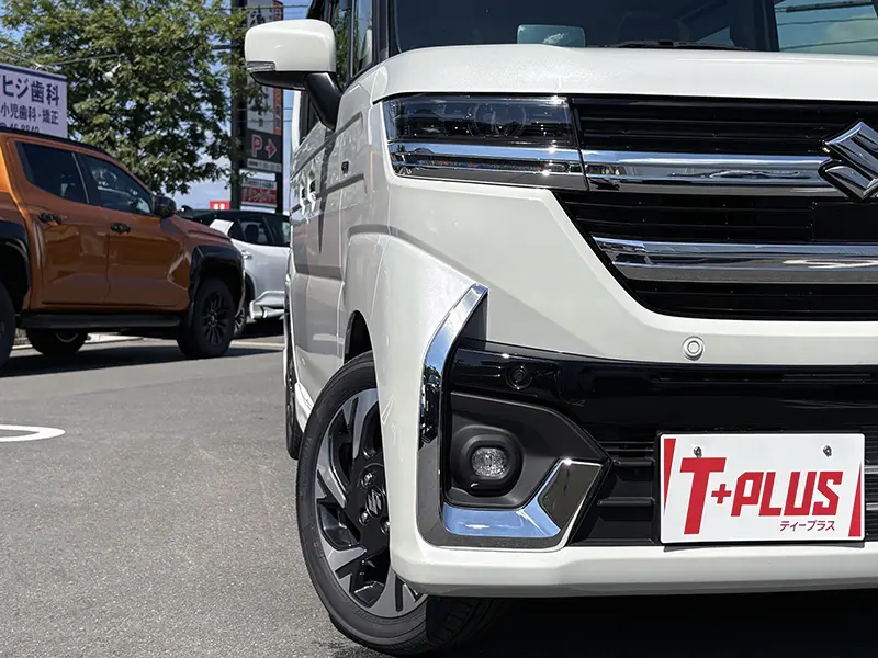 スペーシアカスタム　届出済未使用車　4WD HYBRID XS 在庫車