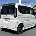 スペーシアカスタム　届出済未使用車　4WD HYBRID XS 在庫車