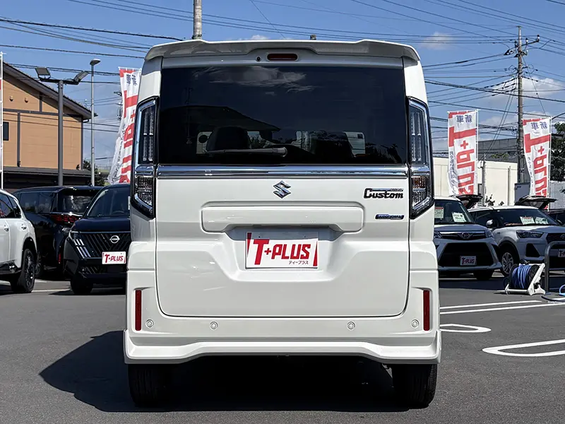 スペーシアカスタム　届出済未使用車　4WD HYBRID XS 在庫車