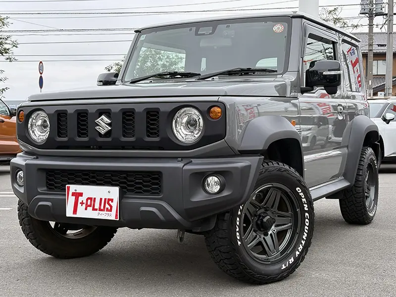 ジムニーシエラ　特選中古車（点検整備付き） JC　4WD　カロッツェリア8型ナビ　(地デジ/CD/DVD/Bluetooth)　ETC　前後ドラレコ　OPEN COUNTRY R/Tタイヤ 在庫車