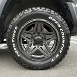 ジムニーシエラ　特選中古車（点検整備付き） JC　4WD　カロッツェリア8型ナビ　(地デジ/CD/DVD/Bluetooth)　ETC　前後ドラレコ　OPEN COUNTRY R/Tタイヤ 在庫車