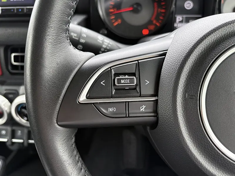 ジムニーシエラ　特選中古車（点検整備付き） JC　4WD　カロッツェリア8型ナビ　(地デジ/CD/DVD/Bluetooth)　ETC　前後ドラレコ　OPEN COUNTRY R/Tタイヤ 在庫車