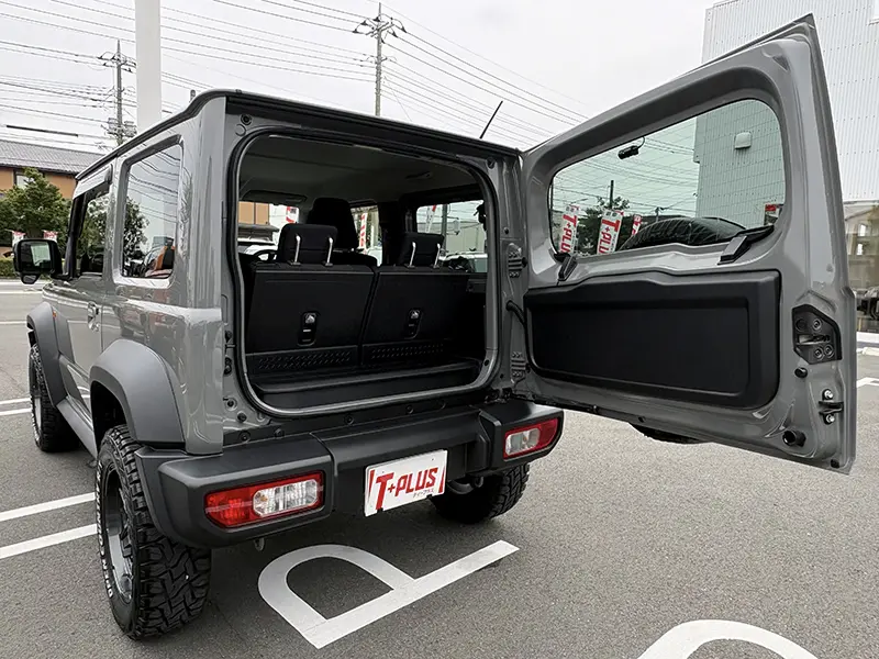 ジムニーシエラ　特選中古車（点検整備付き） JC　4WD　カロッツェリア8型ナビ　(地デジ/CD/DVD/Bluetooth)　ETC　前後ドラレコ　OPEN COUNTRY R/Tタイヤ 在庫車